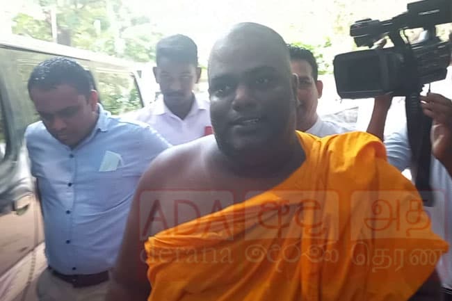 Ven. Rajangane Saddharathana Thero remanded