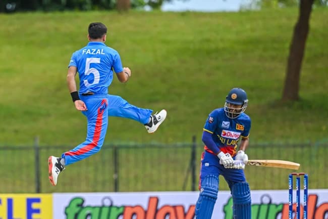 Afghanistan bag first win in ODI series against Sri Lanka