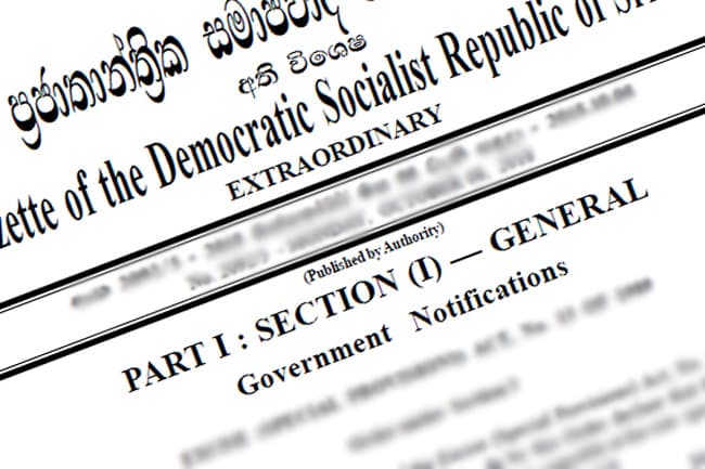 Two govt departments liquidated