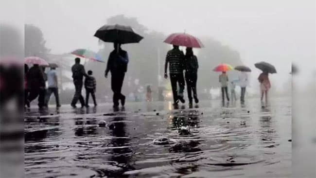Several spells of showers expected in parts of the country