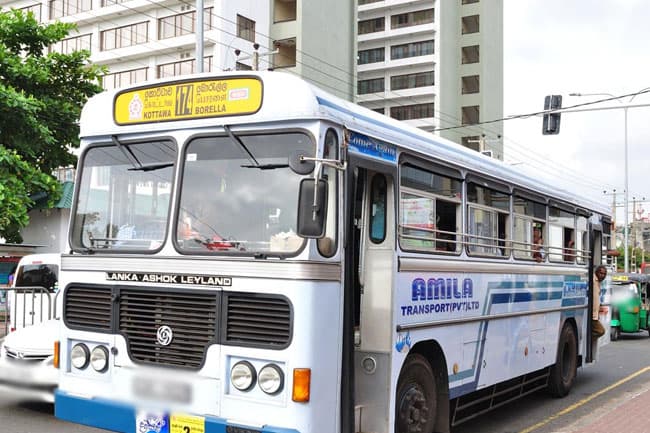 Private bus strike on two routes