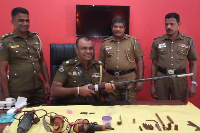 Two suspects arrested for manufacturing homemade firearms