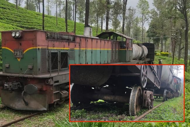 Freight train derails on Upcountry Line