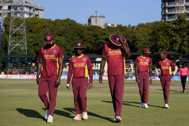 West Indies fail to qualify for World Cup for first time after Scotland humbling
