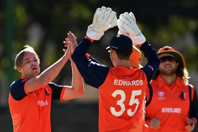 Netherlands pull off a stunning heist to book CWC23 spot