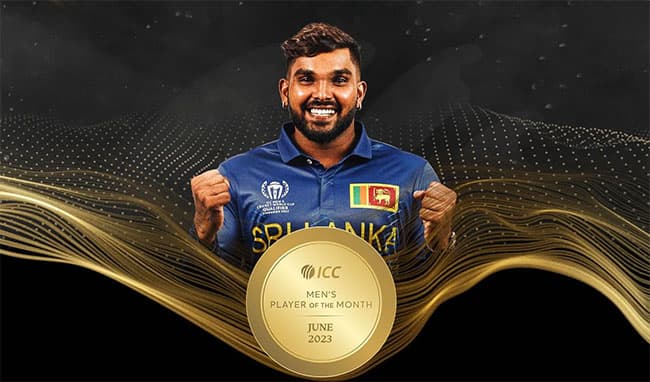 Wanindu Hasaranga named ICC Men’s Player of the Month for June 2023