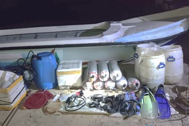 10 arrested for illegally fishing in Trincomalee