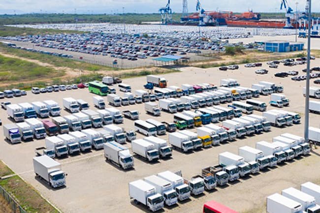 Heavy vehicles imported during restricted period to be released subject to surcharge