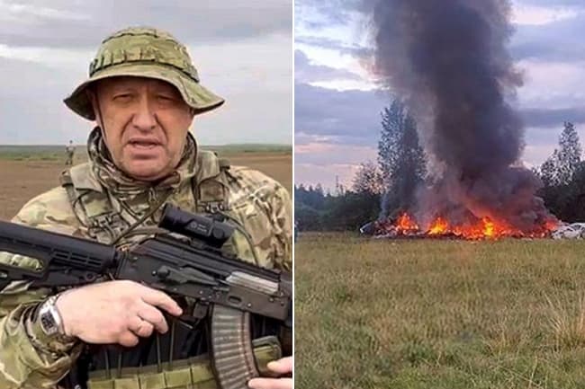 Wagner boss Yevgeny Prigozhin presumed dead in a plane crash outside Moscow