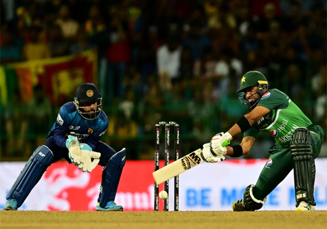 Asia Cup: Pakistan post 252/7 against Sri Lanka in rain-curtailed match