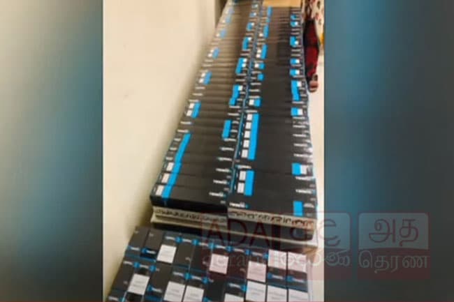 Woman arrested with cigarettes worth Rs. 1.7 million at BIA