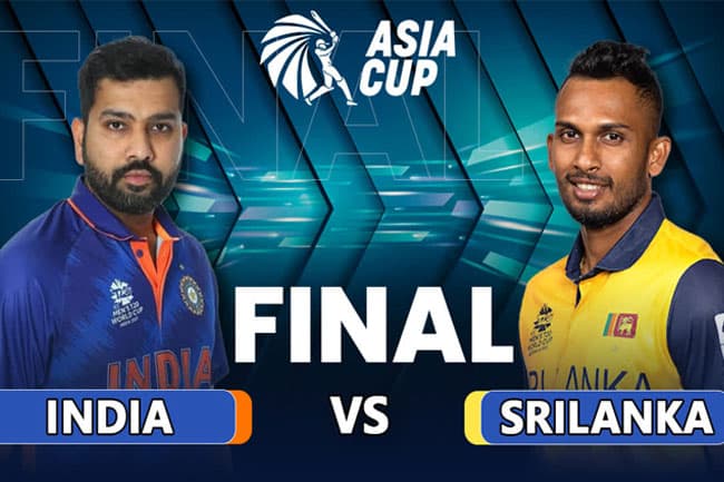 Sri Lanka bat first against India in Asia Cup final