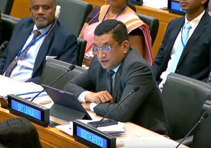 Foreign Minister Sabry commends GDI during meeting in New York
