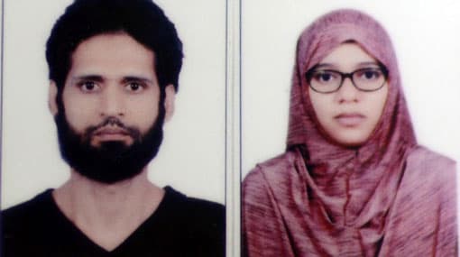 Kerala IS couple: parents say no contact after they left for SL