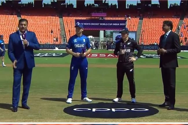New Zealand win toss, opt to bowl first in CWC23 opener