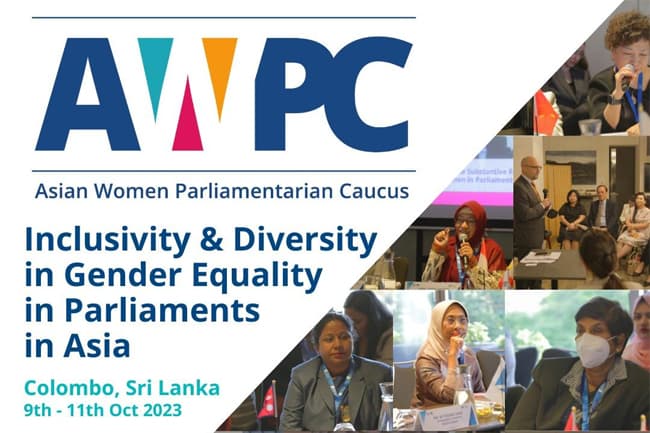 Sri Lanka to host 2023 Asian Women Parliamentarian Caucus annual meeting