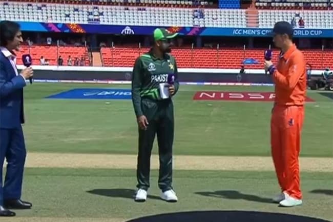 CWC23: Netherlands win toss, opt to field against Pakistan