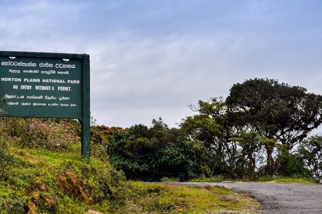 Road to World’s End blocked by earthslip