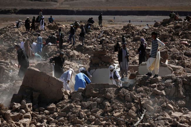 Afghanistan hit by third earthquake in a week