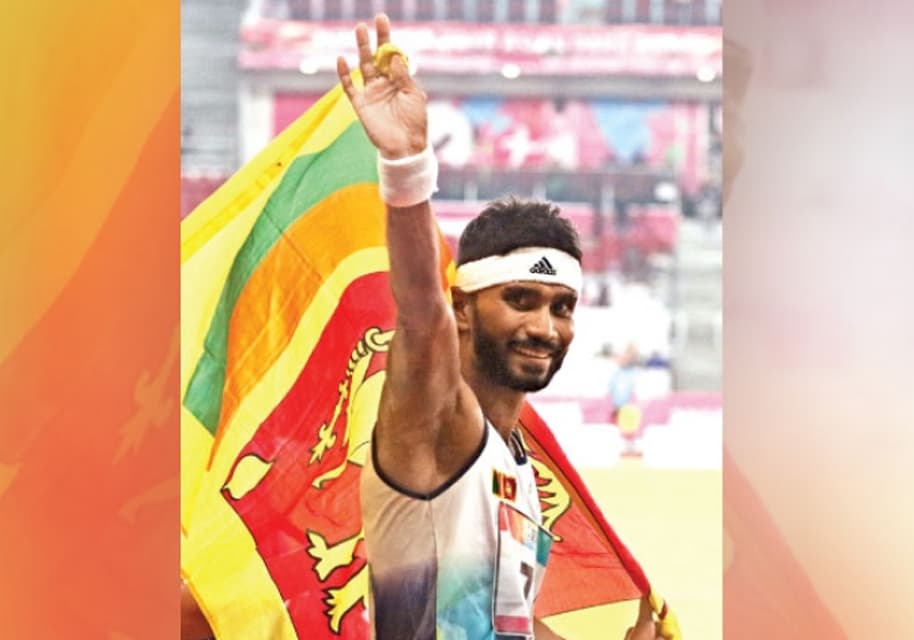 Nuwan Indika bags Gold at 4th Asian Para Games
