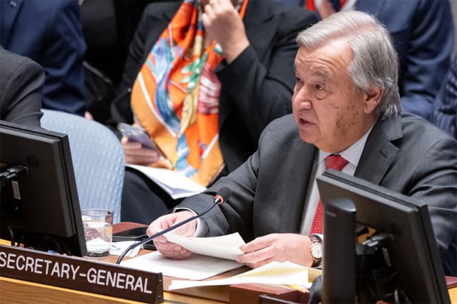 Israel angered after UN chief says ‘clear violations’ of international humanitarian law in Gaza