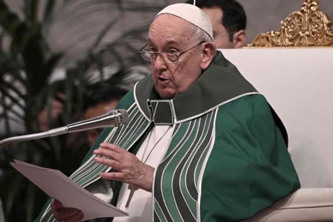 Pope calls for Israel-Hamas ceasefire, hostage release