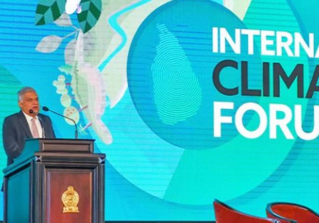 Sri Lanka aims to reach net zero emissions by 2040 – President
