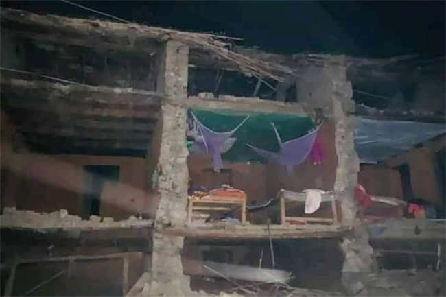 At least 69 killed after strong earthquake jolts Nepal
