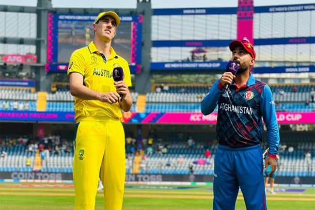 Afghanistan win toss and elect to bat first against Australia