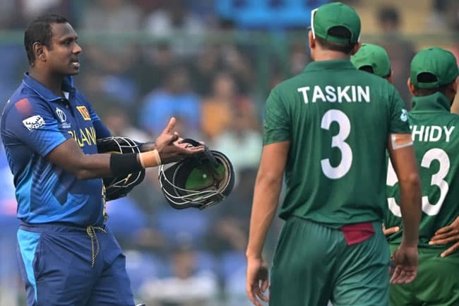 Mathews provides ‘video evidence’ to prove umpires ‘wrong’ after much-debated timed out dismissal