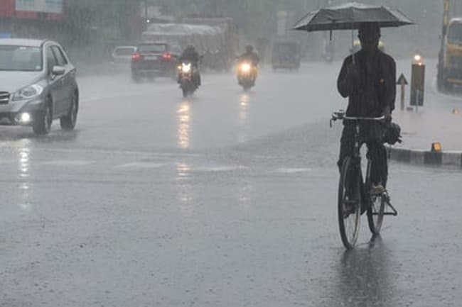 Showers or thundershowers likely in six provinces including Western