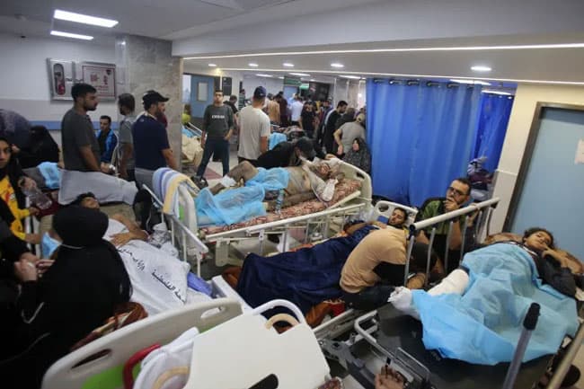 Israel-Hamas battles create havoc in Gaza hospitals