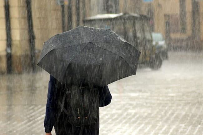 Fairly heavy showers forecast in several provinces