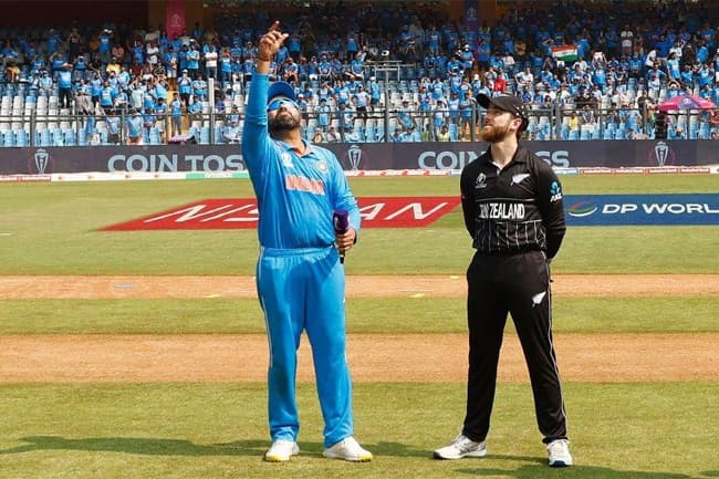 India opt to bat against New Zealand in first semi-final of CWC23