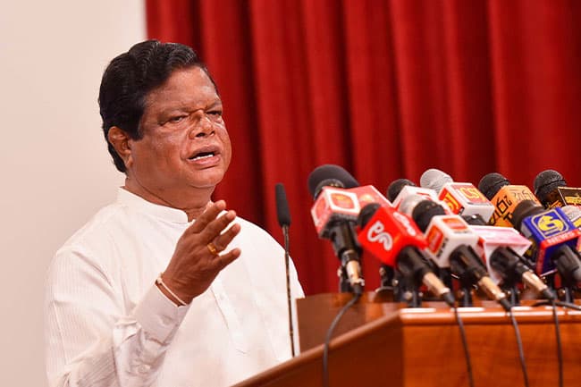 There is only an economic solution to overcome crisis, not a political solution – Bandula