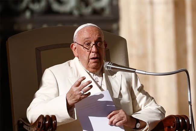 Pope says Israel-Hamas conflict has gone beyond war to ‘terrorism’