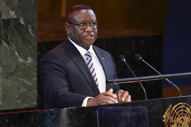 Curfew in Sierra Leone after gunmen attacked the main military barracks and detention centers