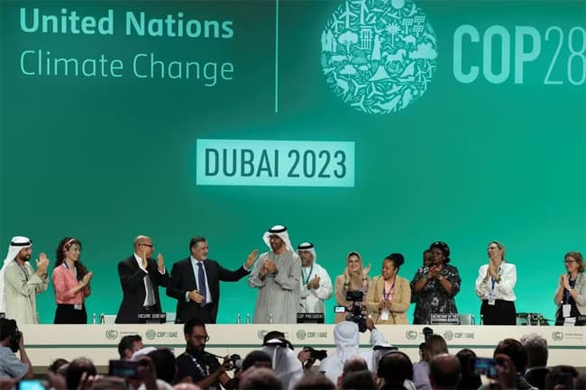‘Historic’ deal struck at COP28 to transition away from fossil fuels