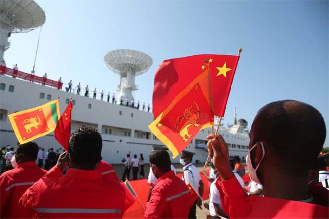 Sri Lanka tells India it will not allow any Chinese research vessel to dock at ports or in EEZ - report