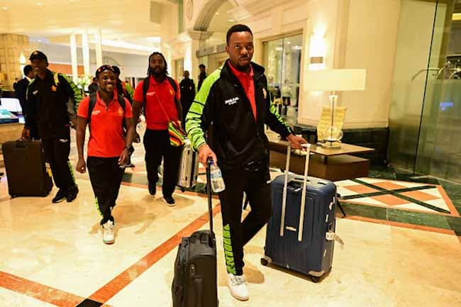 Zimbabwe team arrives in Sri Lanka for white-ball series