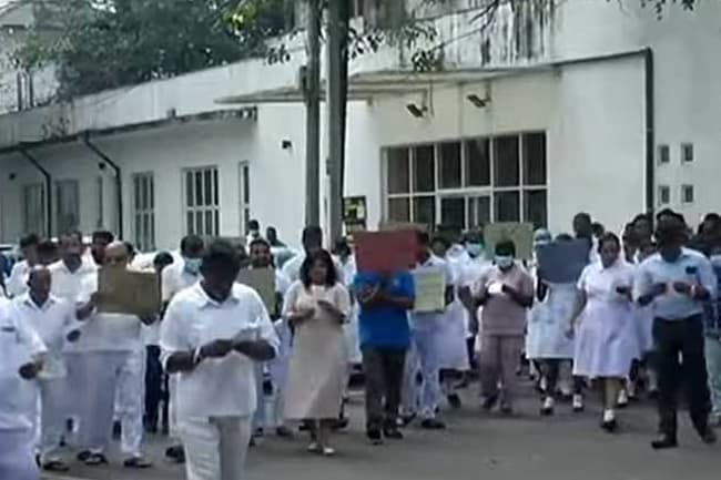 Health sector trade unions’ token strike ends