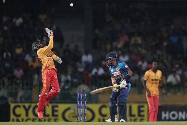 Sri Lanka post 173/6 in second T20 against Zimbabwe