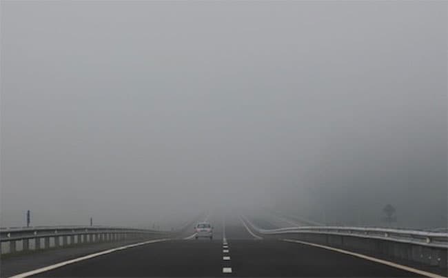 Motorists on expressway cautioned over misty conditions