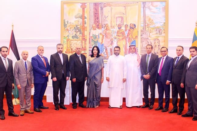Sri Lanka donates Ceylon Tea consignment to Palestinians in Gaza Strip
