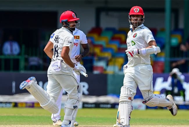 Ibrahim, Noor Ali register Afghanistan’s first ever 100-run opening stand in Tests