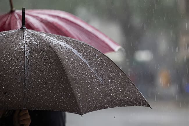 Showers expected in parts of the country