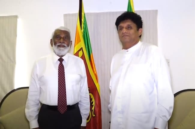 Former Navy Commander Daya Sandagiri joins SJB