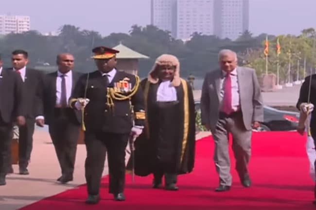 Inauguration of Fifth Session of Ninth Parliament