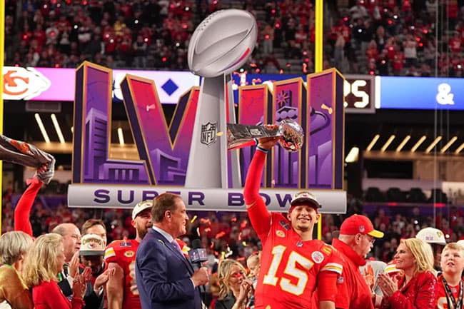 Super Bowl 2024 was most watched US TV broadcast since 1969 Moon landing