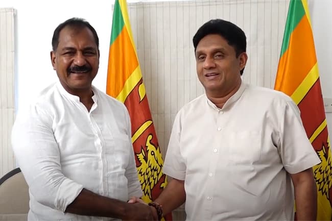 Maj. Gen. Sathyapriya Liyanage joins SJB